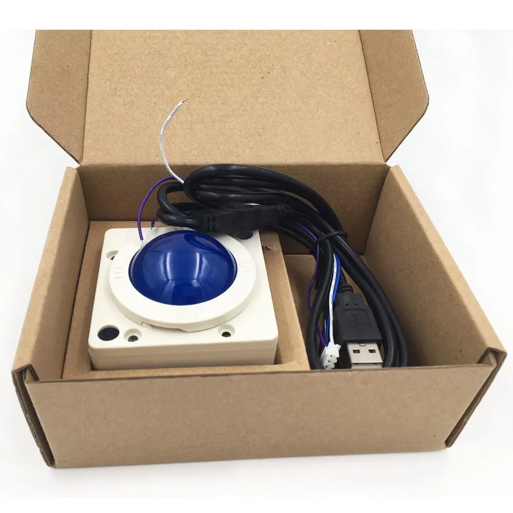 Trackball Controller Arcade - 2-calowa mysz trackball USB do automatów