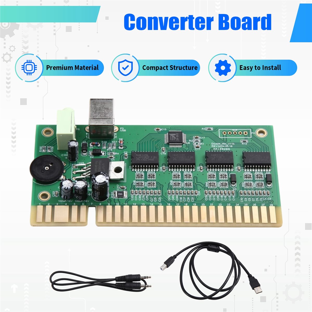 Nowy konwerter MAME z kontrole – Usb Game Board Jamma recenzja i cena